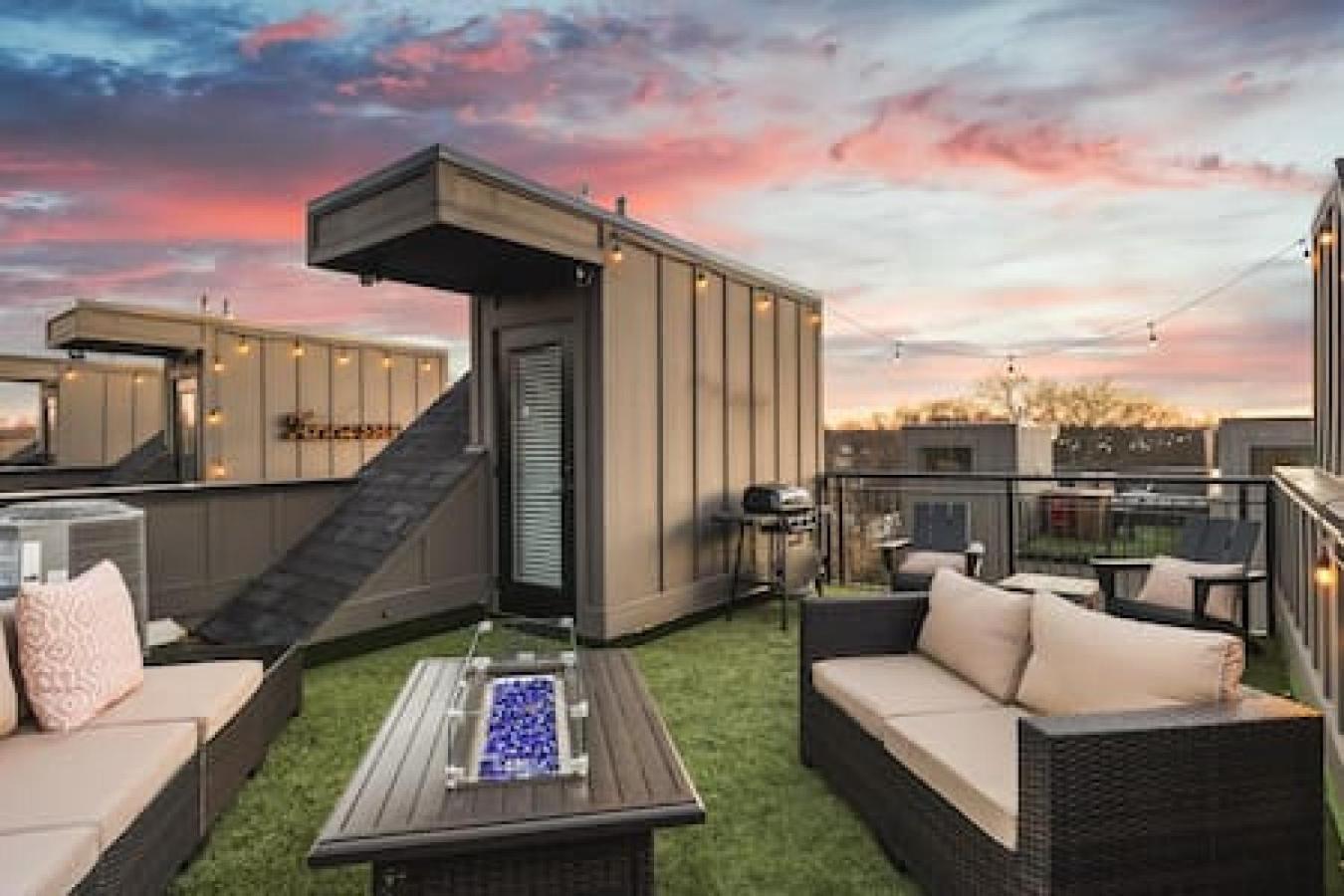 Spacious Home With Large Patio Rooftop Deck And Garage Nashville Exterior photo